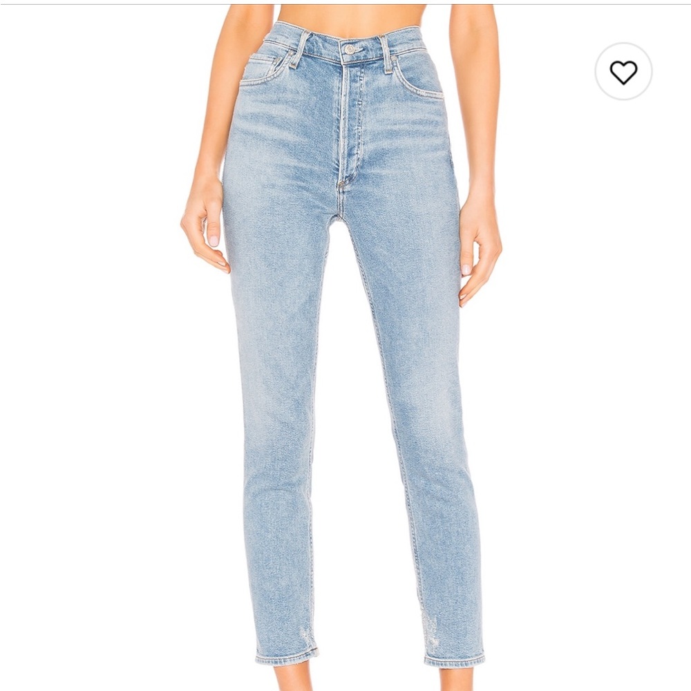 Agolde Nico High Rise Slim Fit